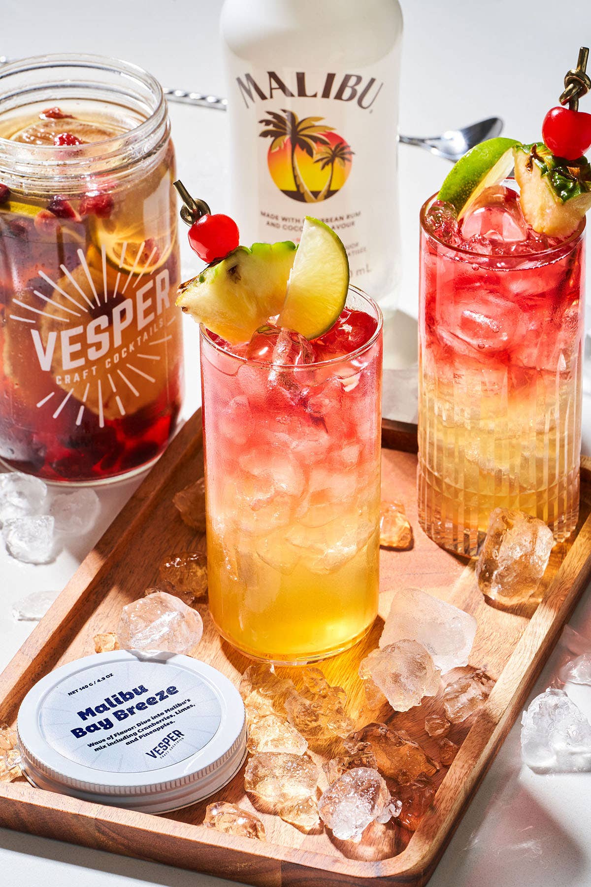 Vesper Craft Cocktails - 32 oz Cocktail Kit/Mix - Malibu Bay Breeze