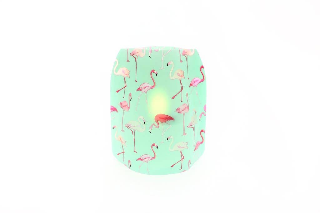 Modgy - Frosted Luminary Lantern - Pinky Do - Flamingo