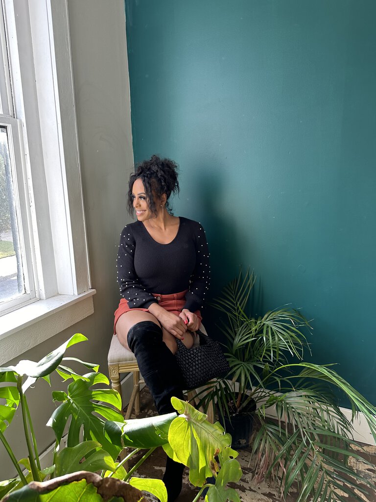 Black Pearl Sweater Bodysuit