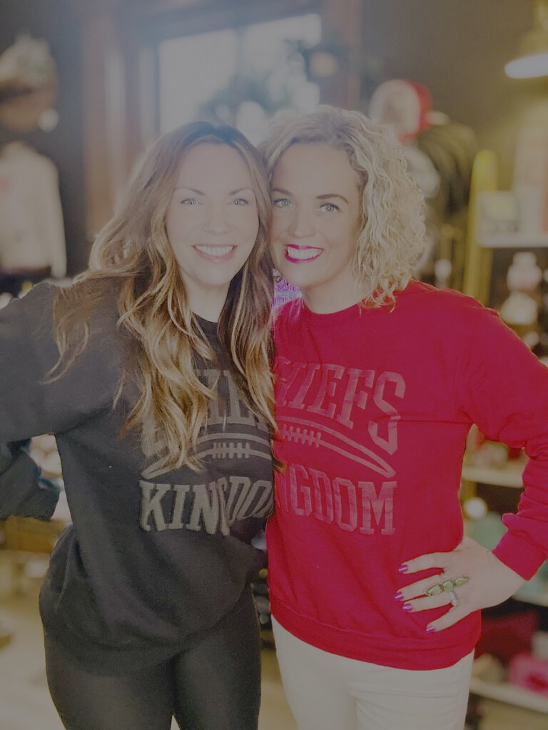 Chiefs puff sweatshirt