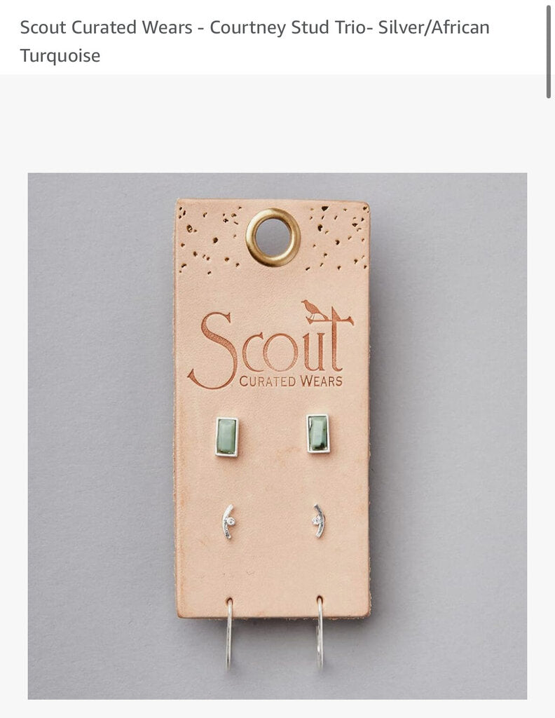 Courtney Stud Trio Earrings