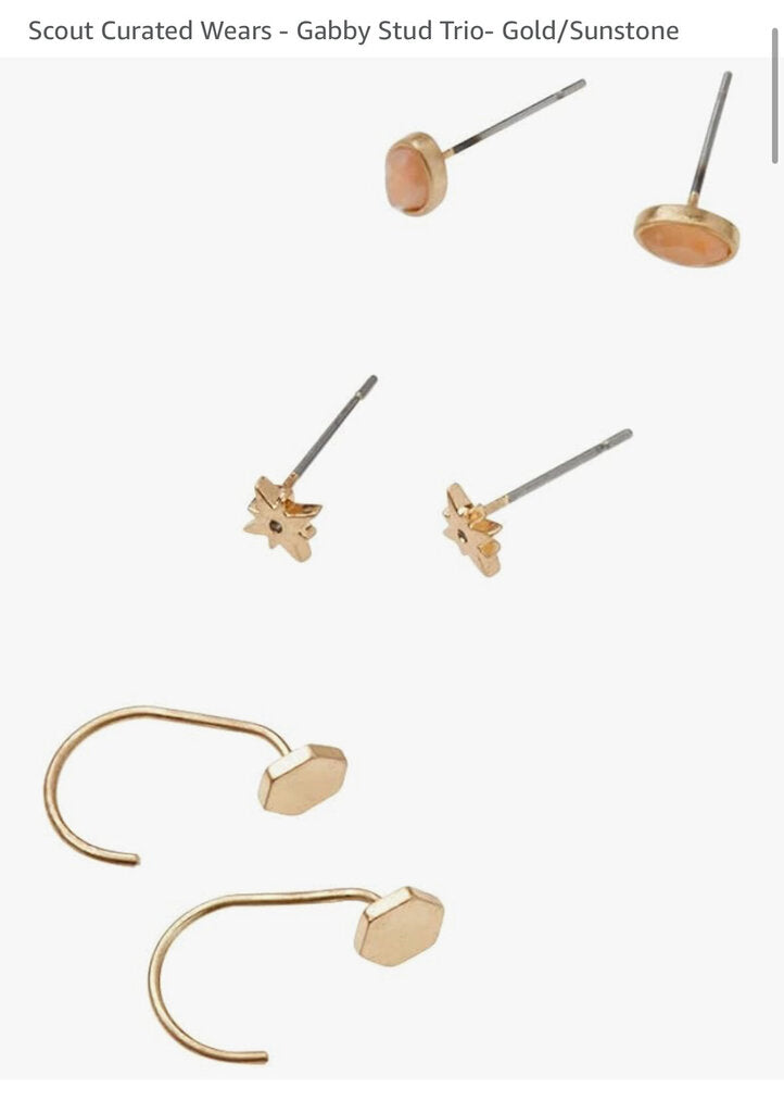 Gabby Stud Trio Earrings