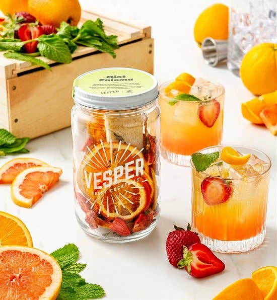 Vesper Craft Cocktails - 32 oz Craft Cocktail Kit/Mix - Mint Paloma