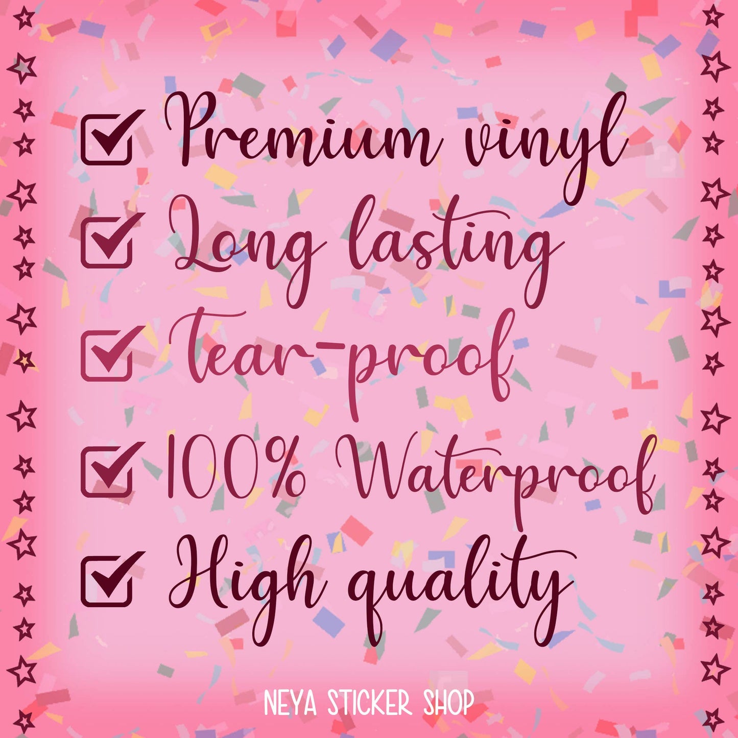 Neya Sticker Shop - Floral Mushroom sticker, vinyl decal, Flower, nature sticker: 3" (Standard)