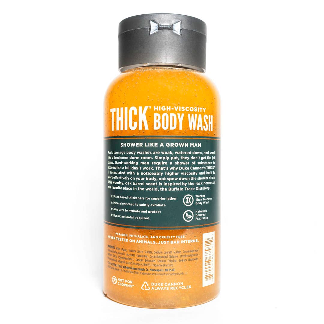 Duke Cannon - THICK High Viscosity Body Wash – Bourbon Oak Barrel