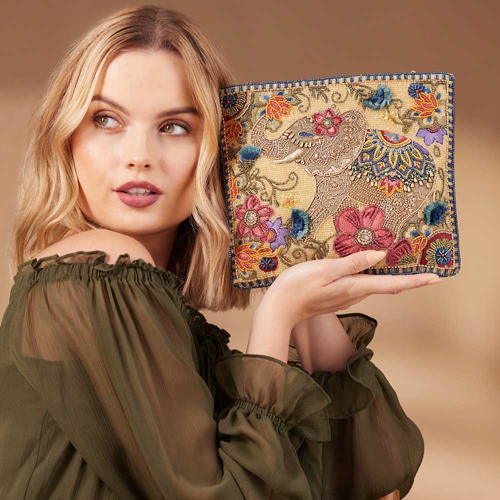 Frolic Crossbody Clutch Elephant Handbag