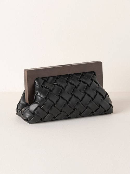Shiraleah - CHARLOTTE FRAME CLUTCH: Ivory