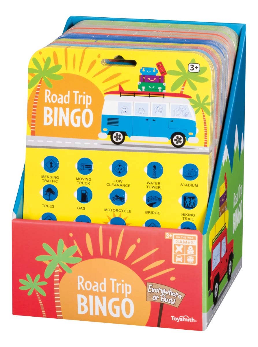 Toysmith - Road Trip BINGO, Travel Game