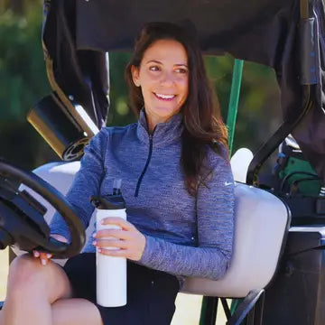 27oz SIC Sport Bottle | Dimpled Golf