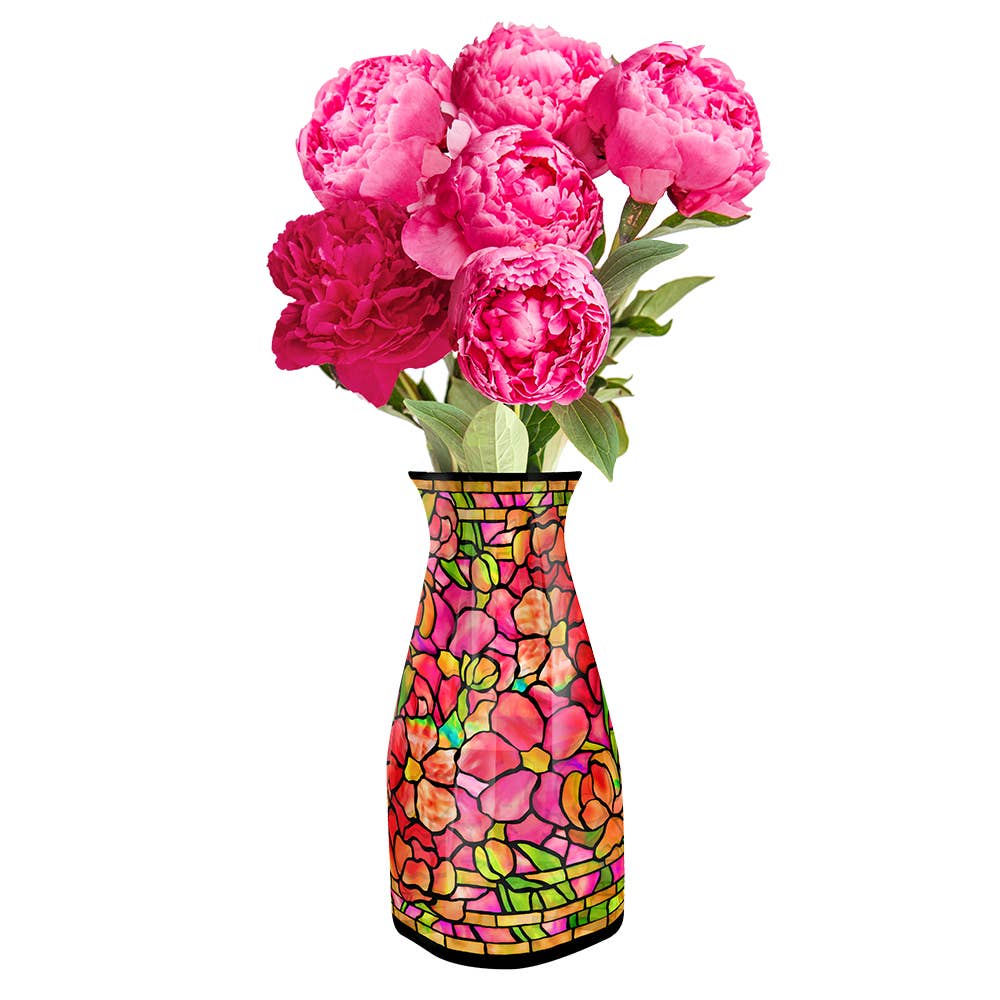 Modgy - Modgy Expandable Vase - Louis C. Tiffany Pink Peony