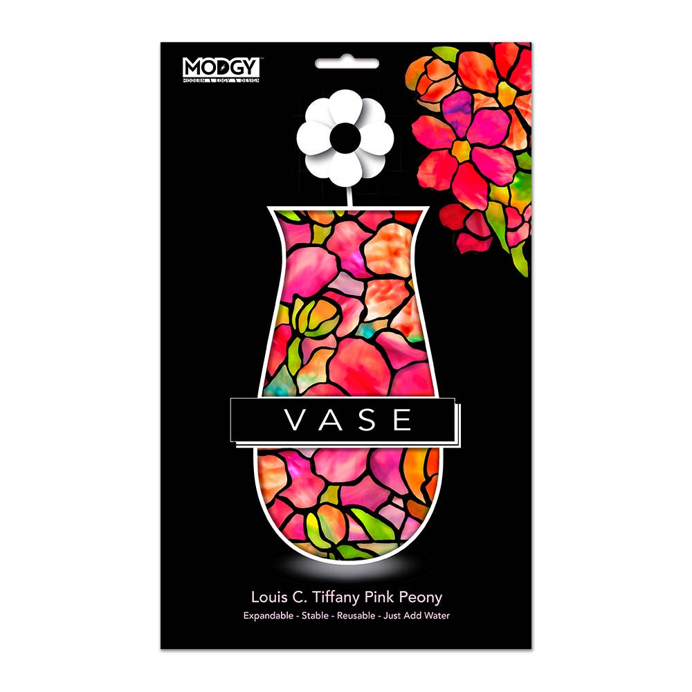 Modgy - Modgy Expandable Vase - Louis C. Tiffany Pink Peony