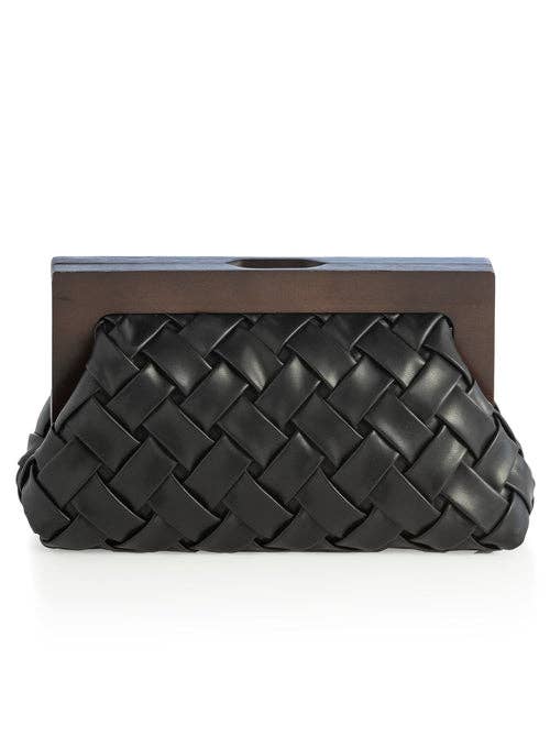 Shiraleah - CHARLOTTE FRAME CLUTCH: Ivory