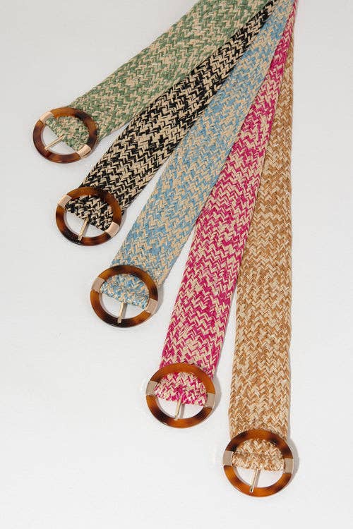 Shiraleah - CAMILLE BELT,TAN: L/XL