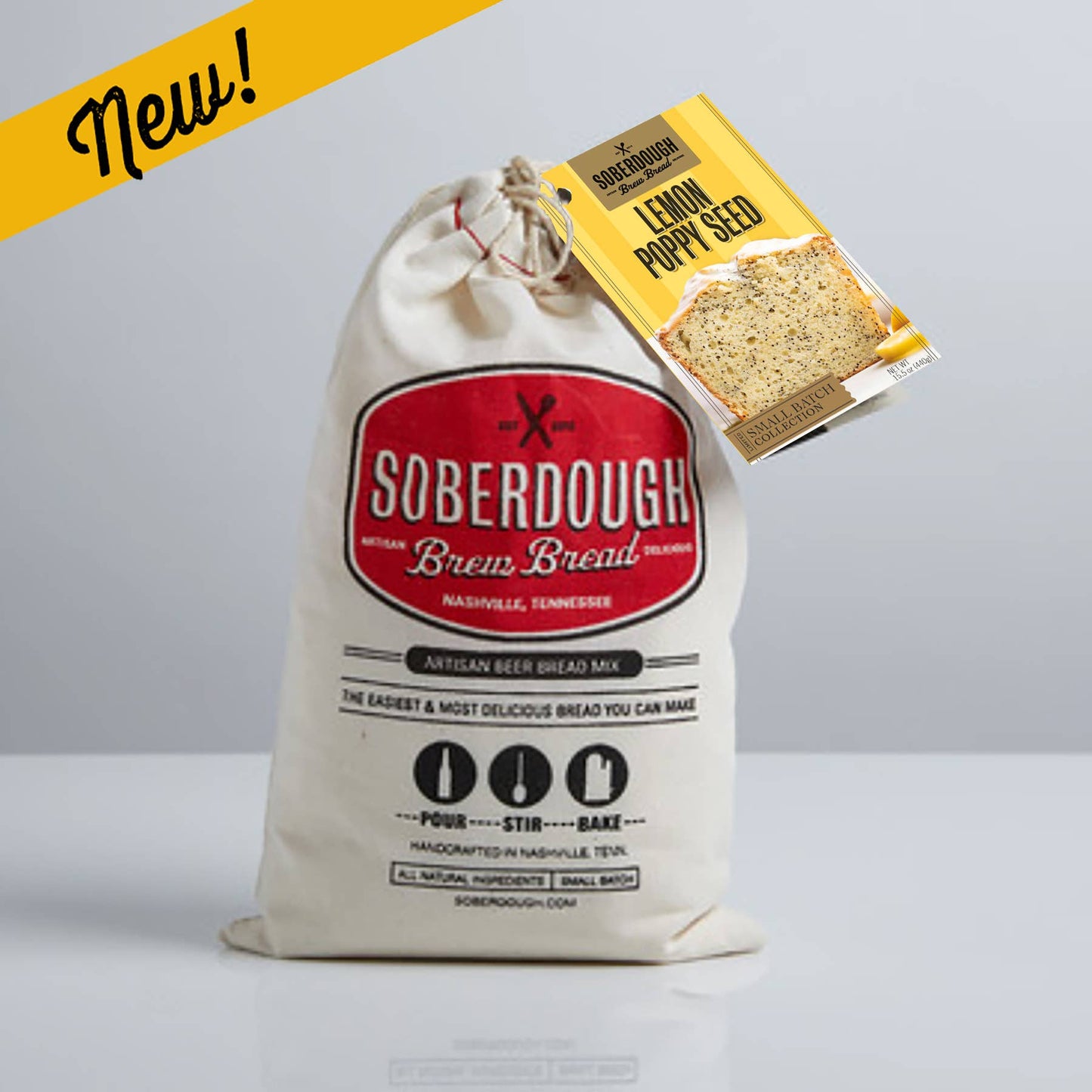 Soberdough - Lemon Poppy Seed - Half Case