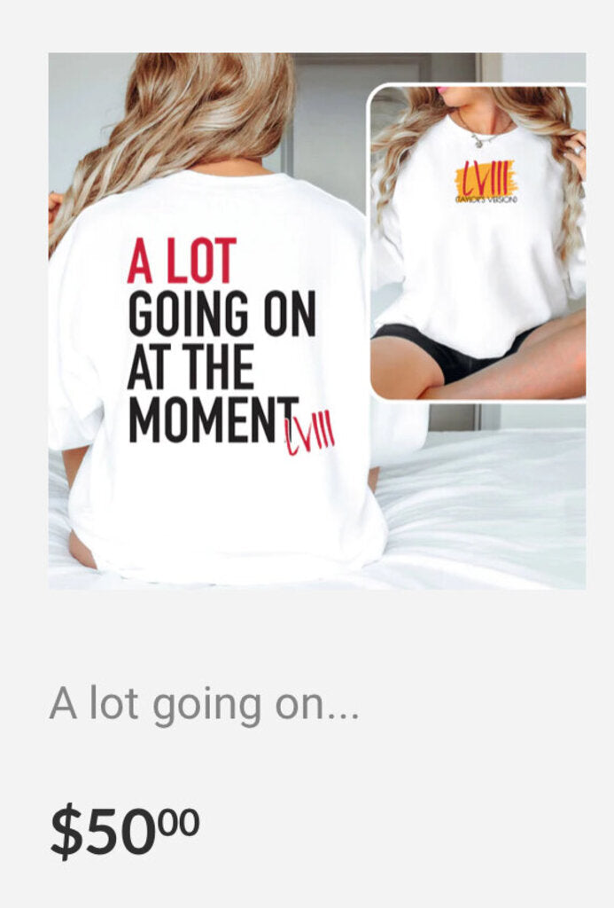 A Lot Going On at the Moment