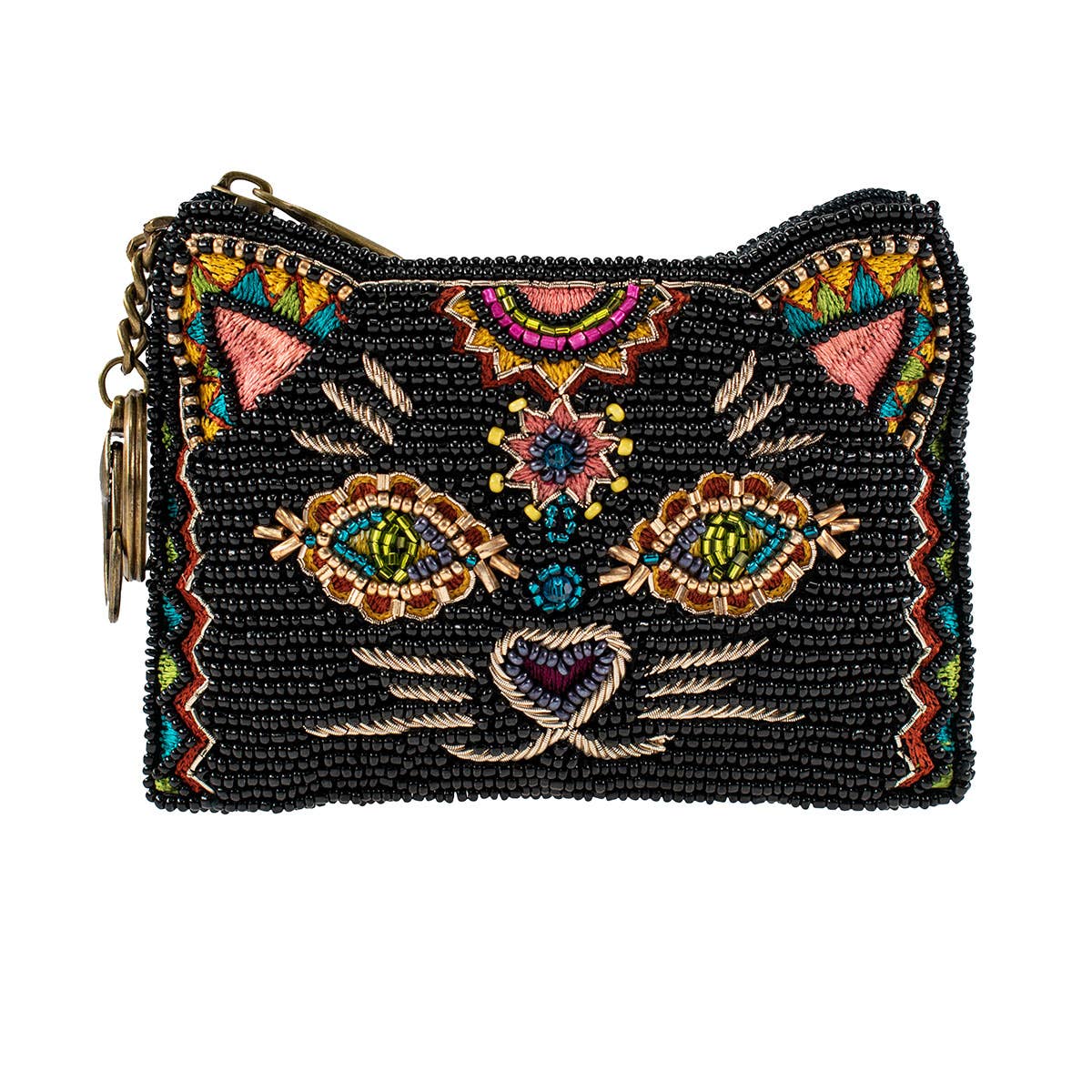 Mary Frances Accessories - Purrsuasian Coin Purse/Key Fob