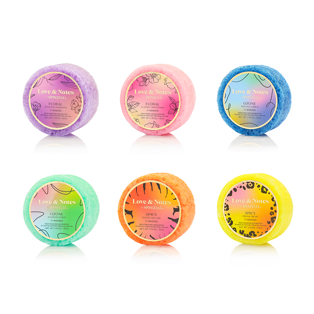 Spongellé - Love & Notes Spongette Assorted Pack