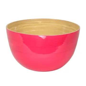 Bamboo Family Bowl | Fuchia