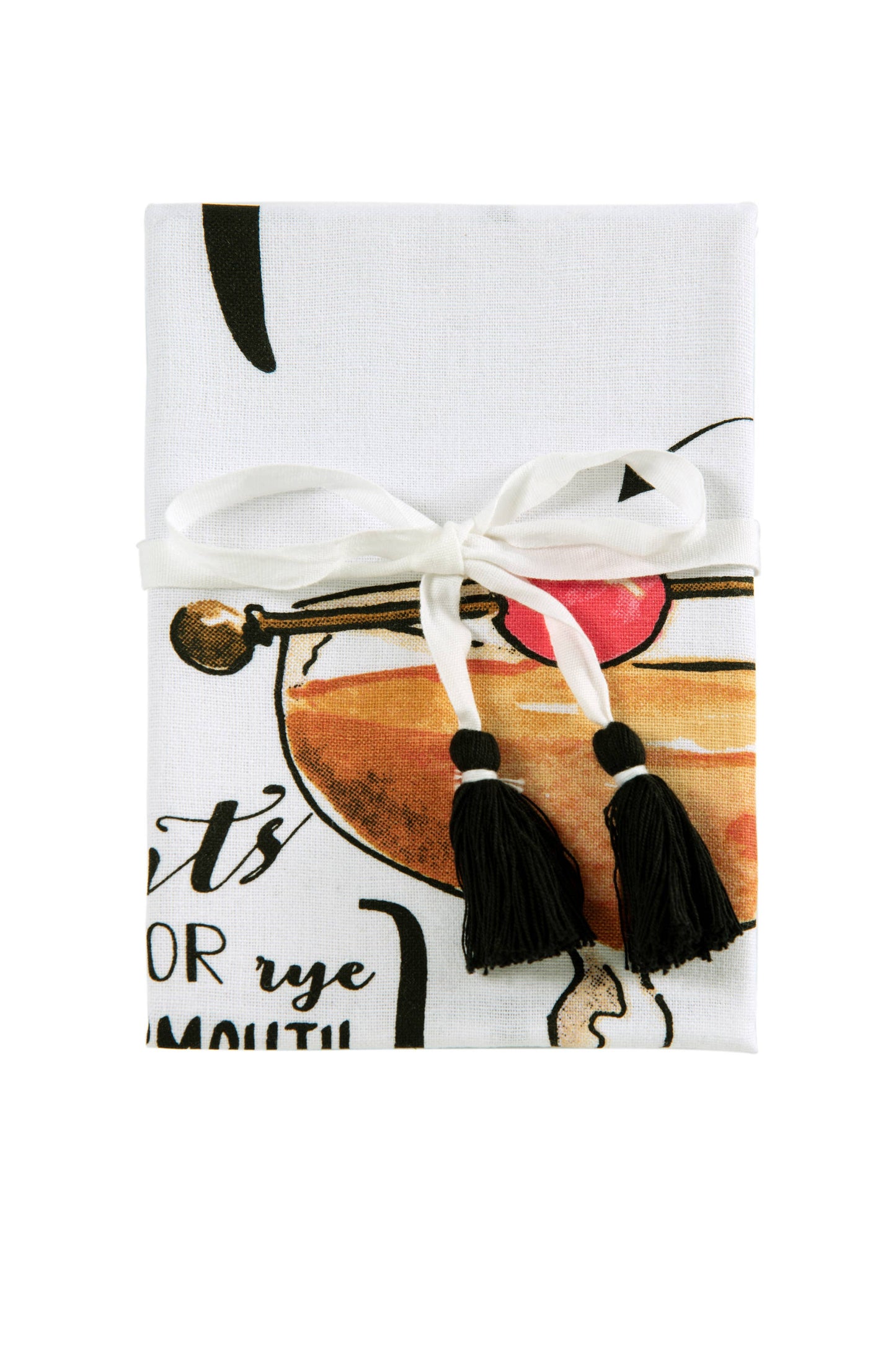 Shiraleah - "MANHATTAN" TEA TOWEL, WHITE