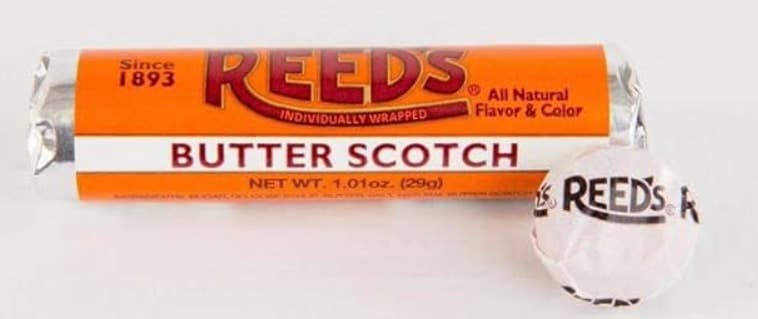 O'Shea's Candies Sweet Shop - Nostalgic Reed’s “Butterscotch” Hard Candy Roll Est. 1893!