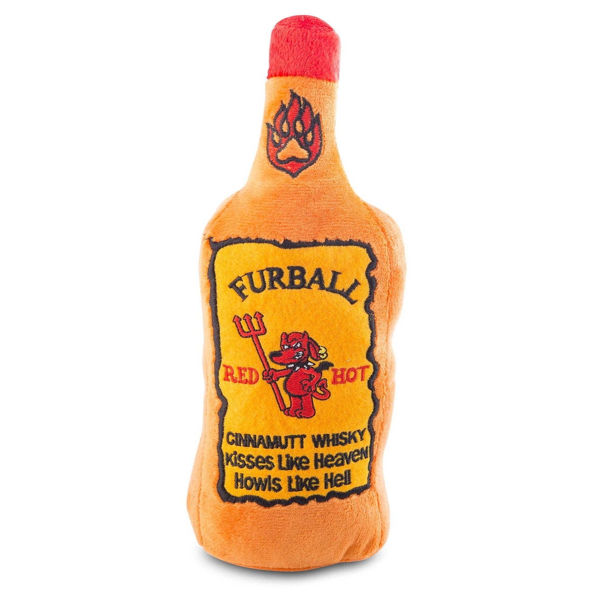 Haute Diggity Dog - Furball Cinnamutt Whisky  | Squeaker Dog Toy