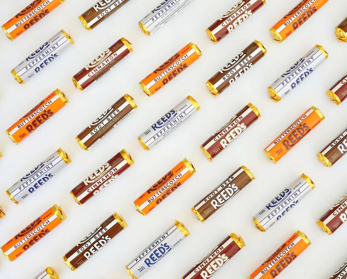 O'Shea's Candies Sweet Shop - Nostalgic Reed’s “Root Beer” Hard Candy Roll Est. 1893!