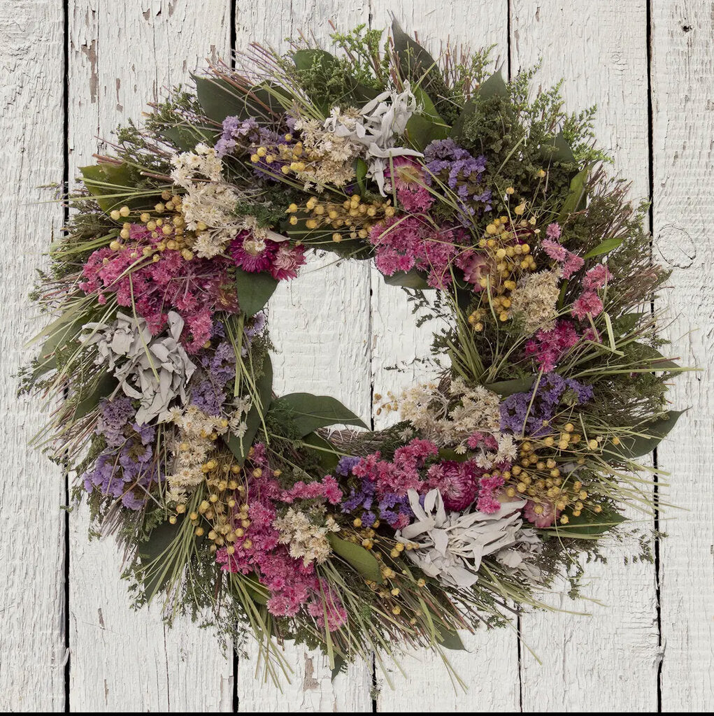 Dried Floral Wreath