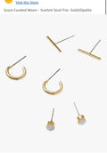 Scarlett Stud Trio Earrings