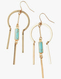 Rose Quartz Dangle Earrings