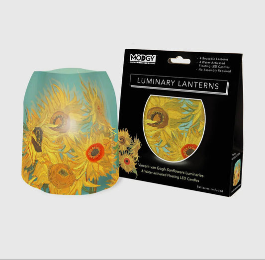 Van Gogh Sunflowers Luminary