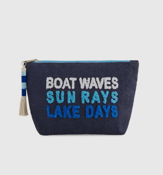 Boat Waves tote