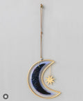 Stained Glass Light Catcher - Moon Star