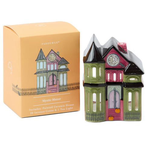 Mystic Manor Incense & Tea Light Holder