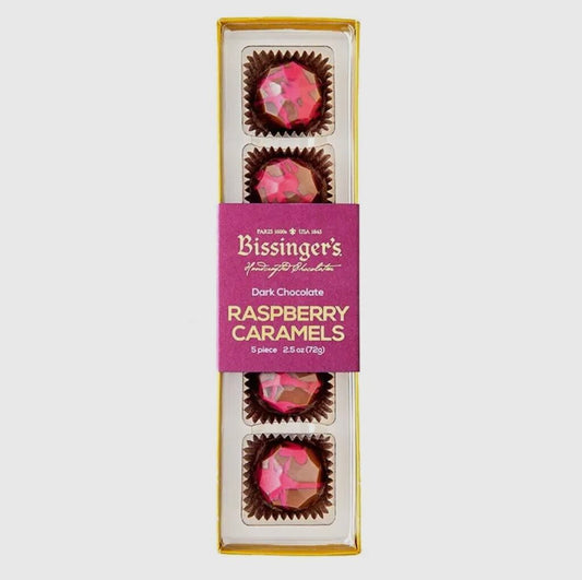 Bissinger's - Dark Chocolate Raspberry Caramel Flight - 5 PC
