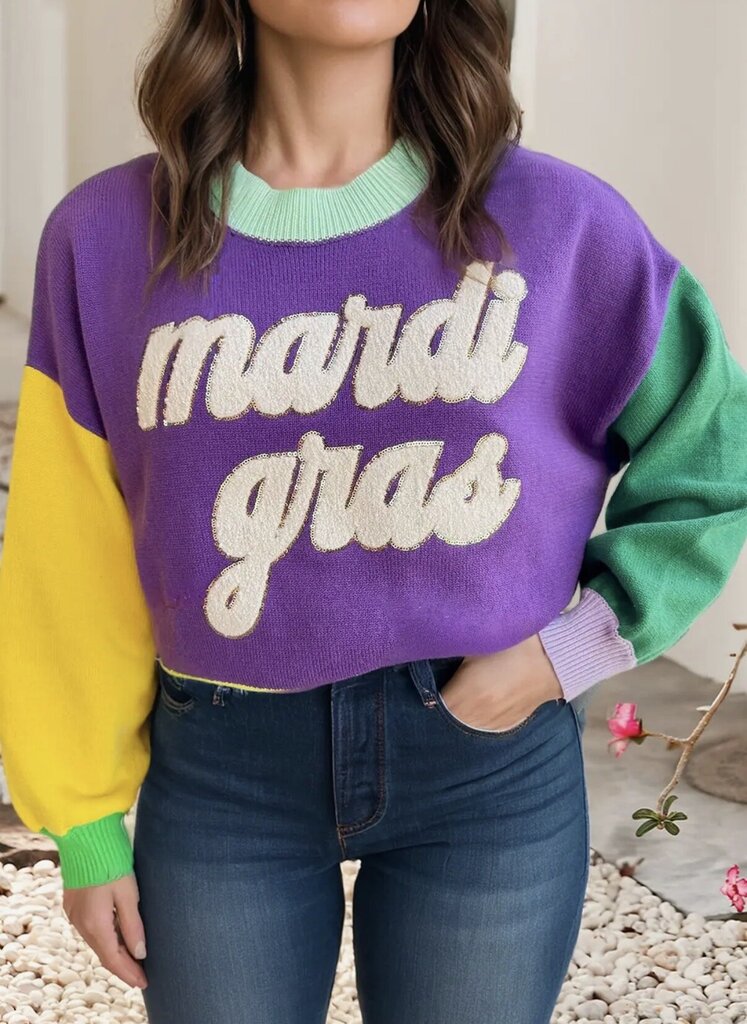 Mardi Gras Sweatshirt