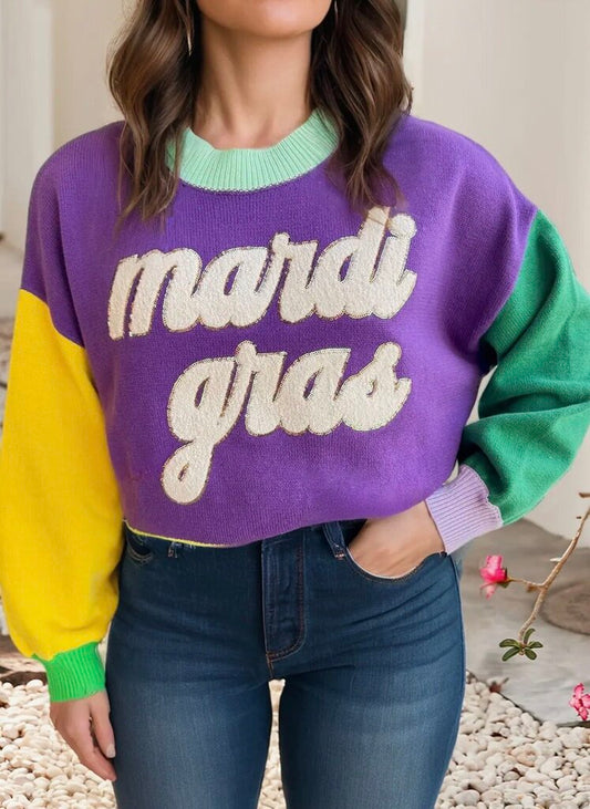 Mardi Gras Sweatshirt