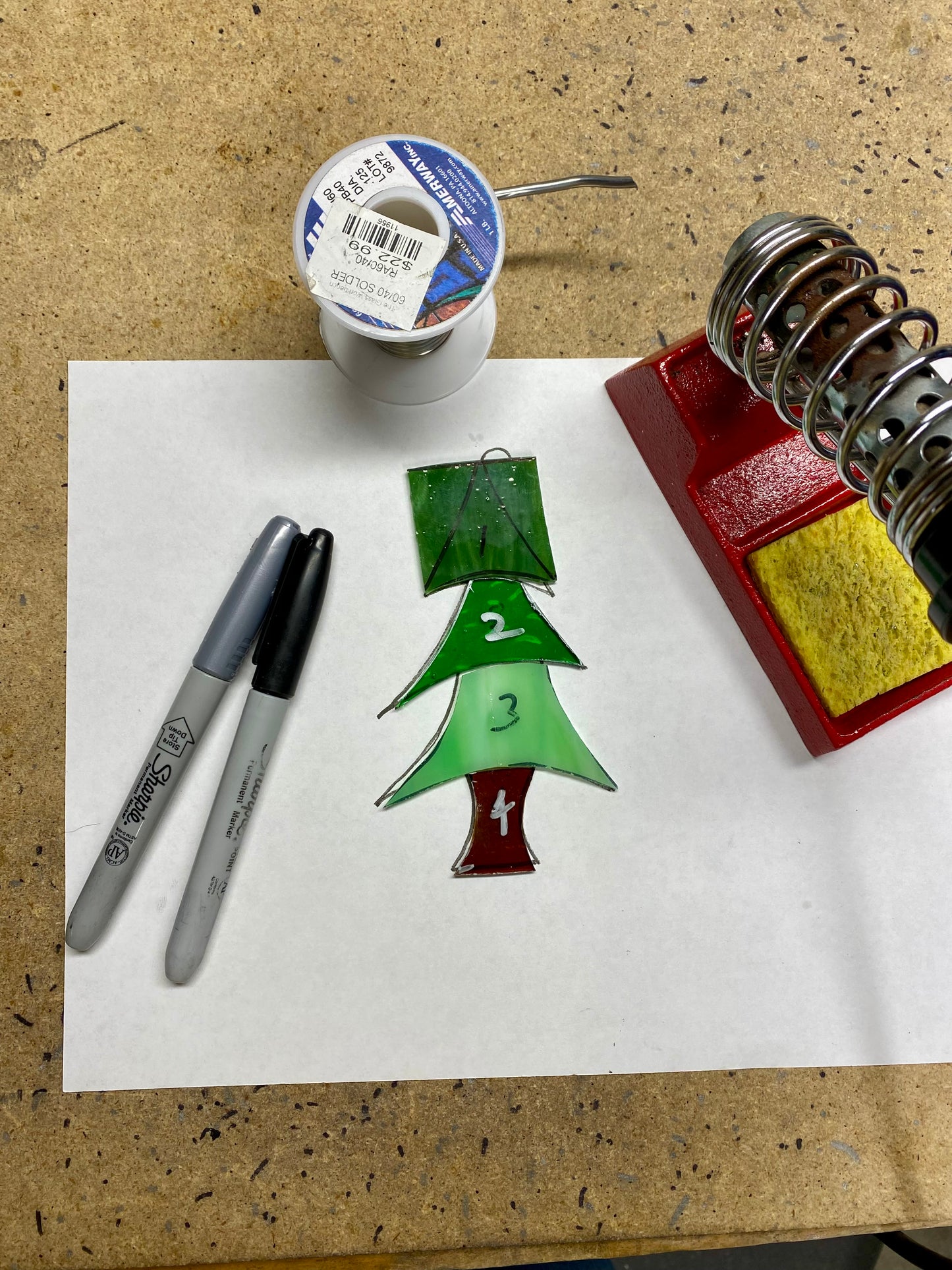 Introduction to Stained Glass-DIY Take Home Project- NOVEMBER/DECEMBER