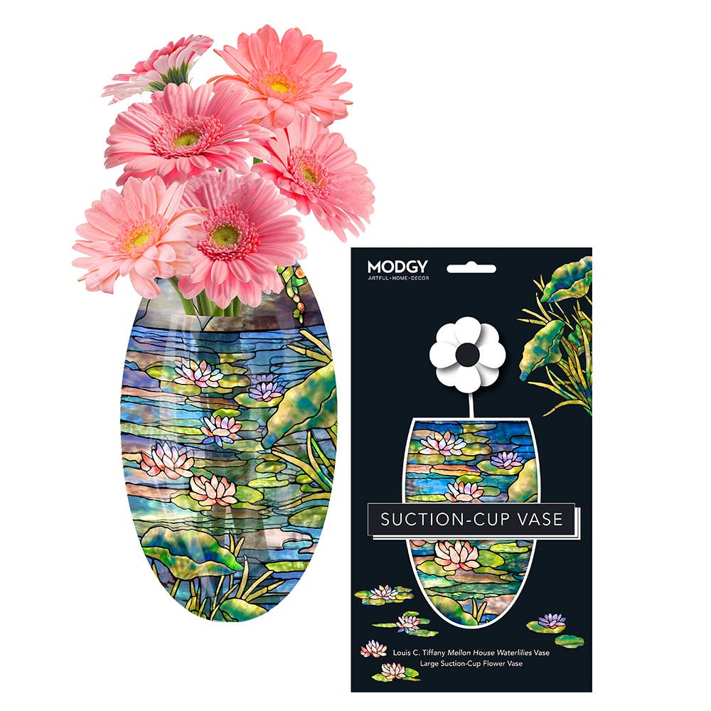 Modgy - Louis C. Tiffany Mellon House Waterlilies Suction Cup Vase