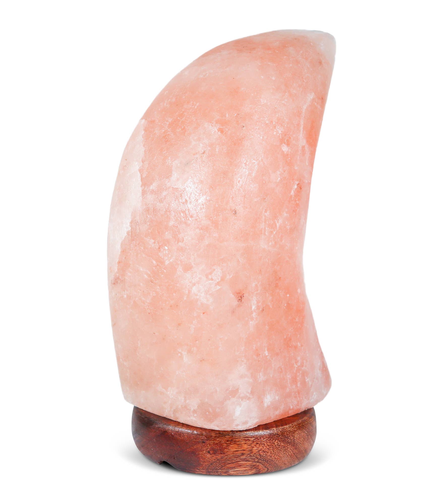 Himalayan Secrets - Moon Shape Salt Lamp 9" Tall