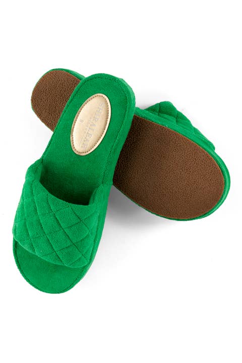 Shiraleah - SOL POOL SLIDES, GREEN: Large