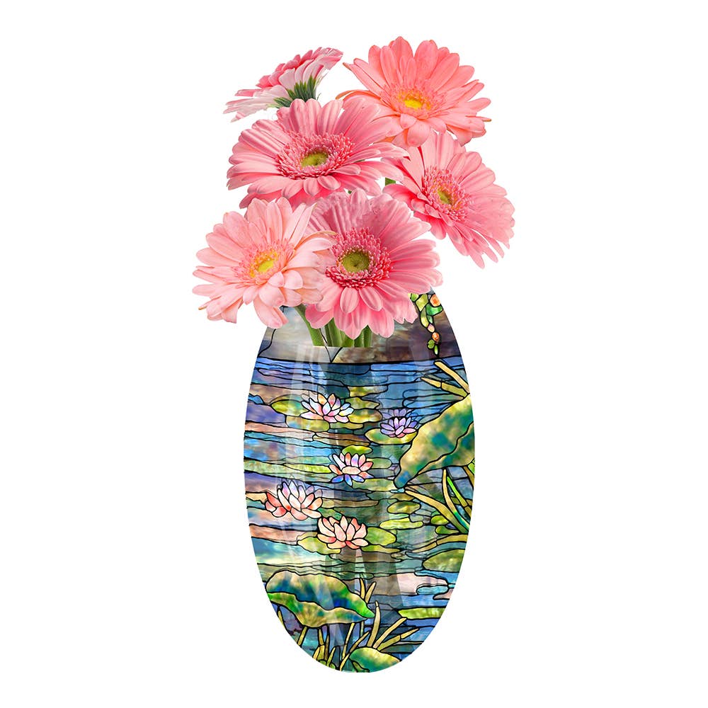 Modgy - Louis C. Tiffany Mellon House Waterlilies Suction Cup Vase