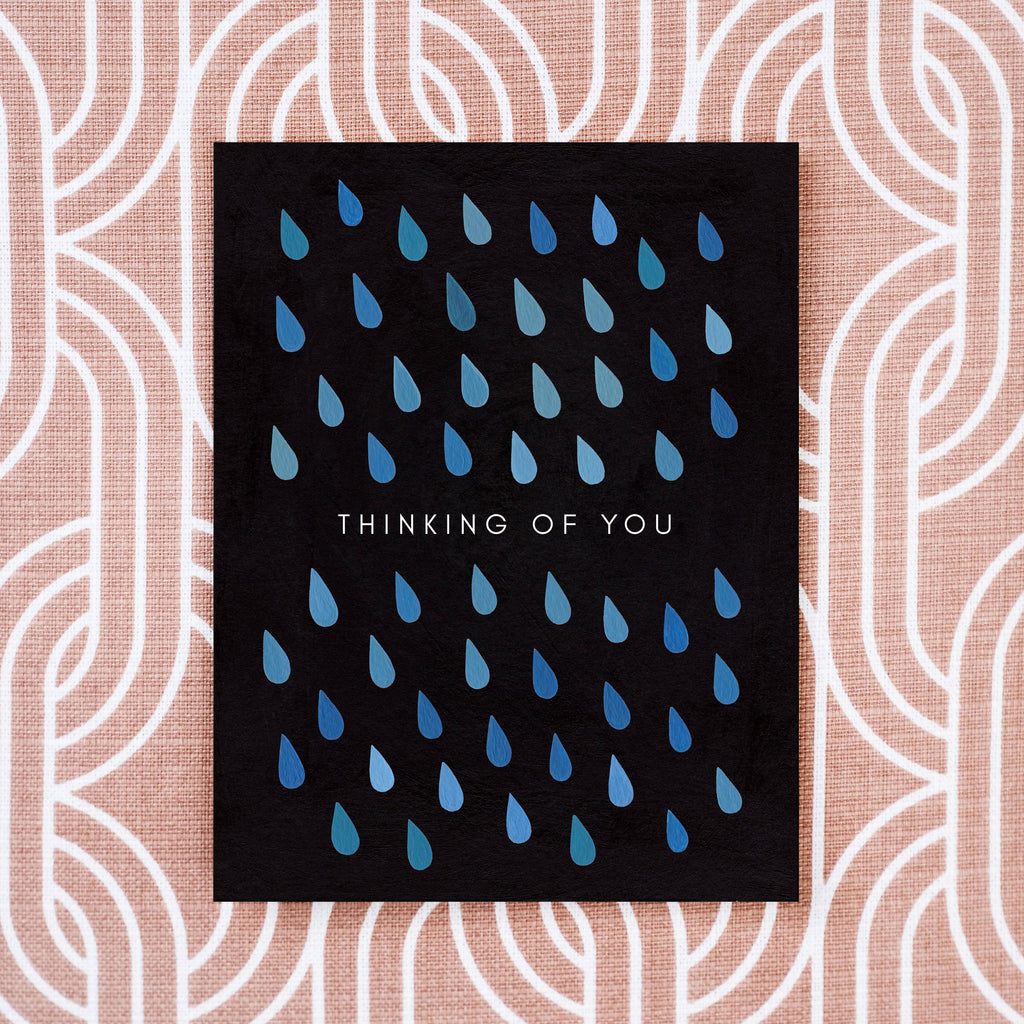 Girl w/ Knife - Thinking Of You Greeting Card