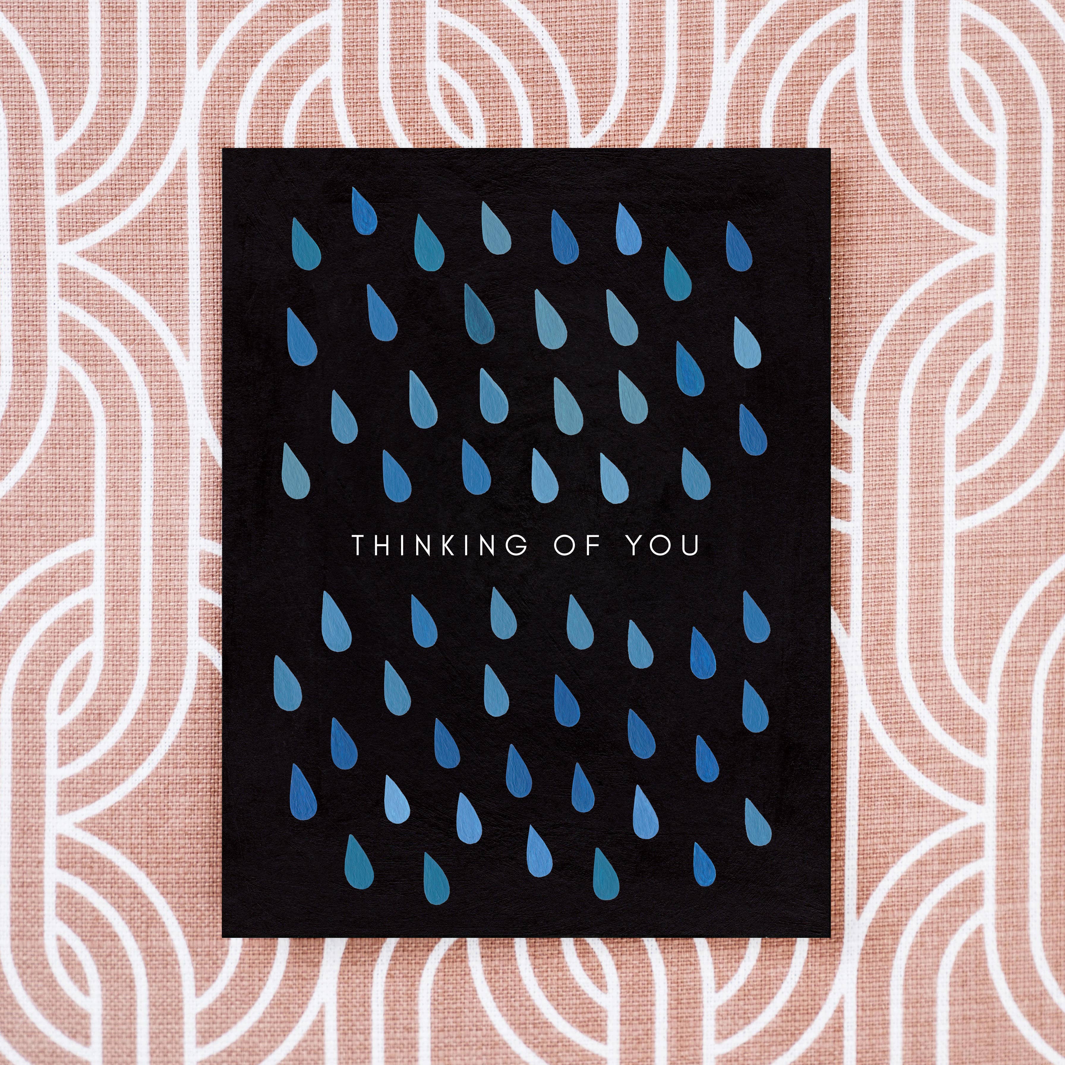 Girl w/ Knife - Thinking Of You Greeting Card