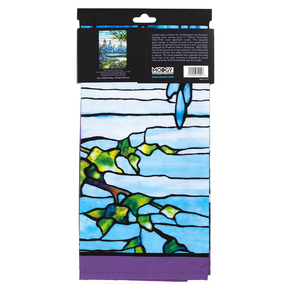 Modgy - Modgy Cotton Tea Towel-Louis C. Tiffany Iris Landscape
