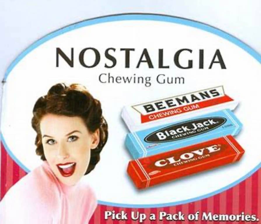 O'Shea's Candies Sweet Shop - Nostalgic Chewing Gum 🎙️ “BEEMANS” Retro Packaging 1ct