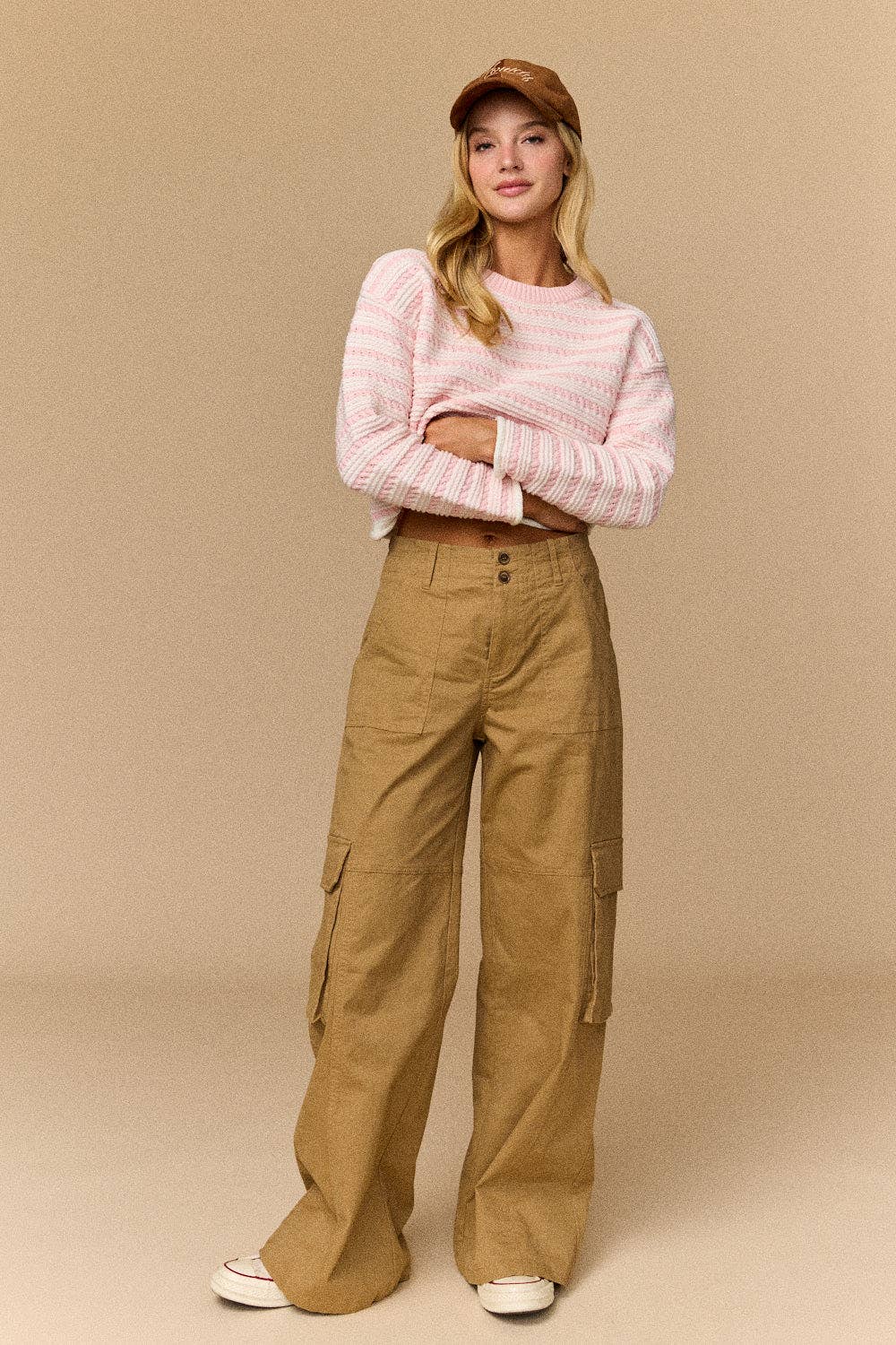 Papermoon - PP51003-1: KHAKI / S-M-L (2-2-2)