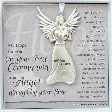 First Communion Gift Keepsake Angel Ornament