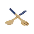 Large Bamboo Server Set | Blue