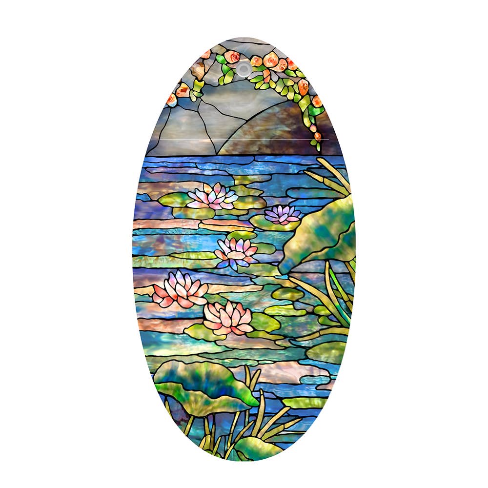 Modgy - Louis C. Tiffany Mellon House Waterlilies Suction Cup Vase