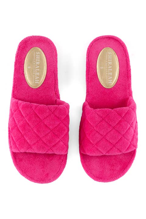 Shiraleah - SOL POOL SLIDES, FUCHSIA: Large